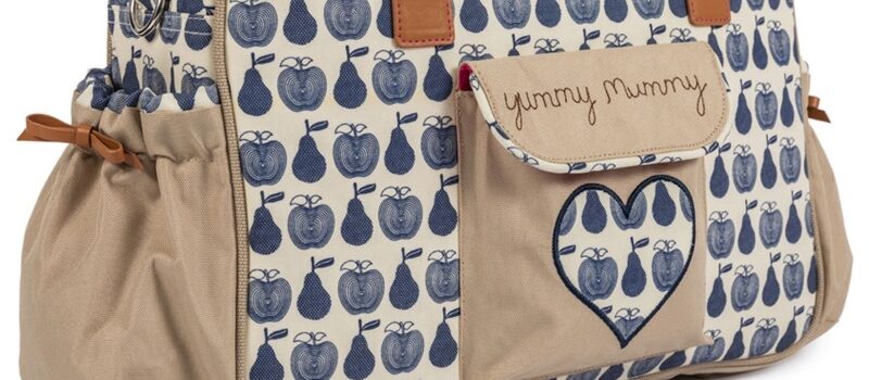 Pink Lining Yummy Mummy Navy Apples & Pears
