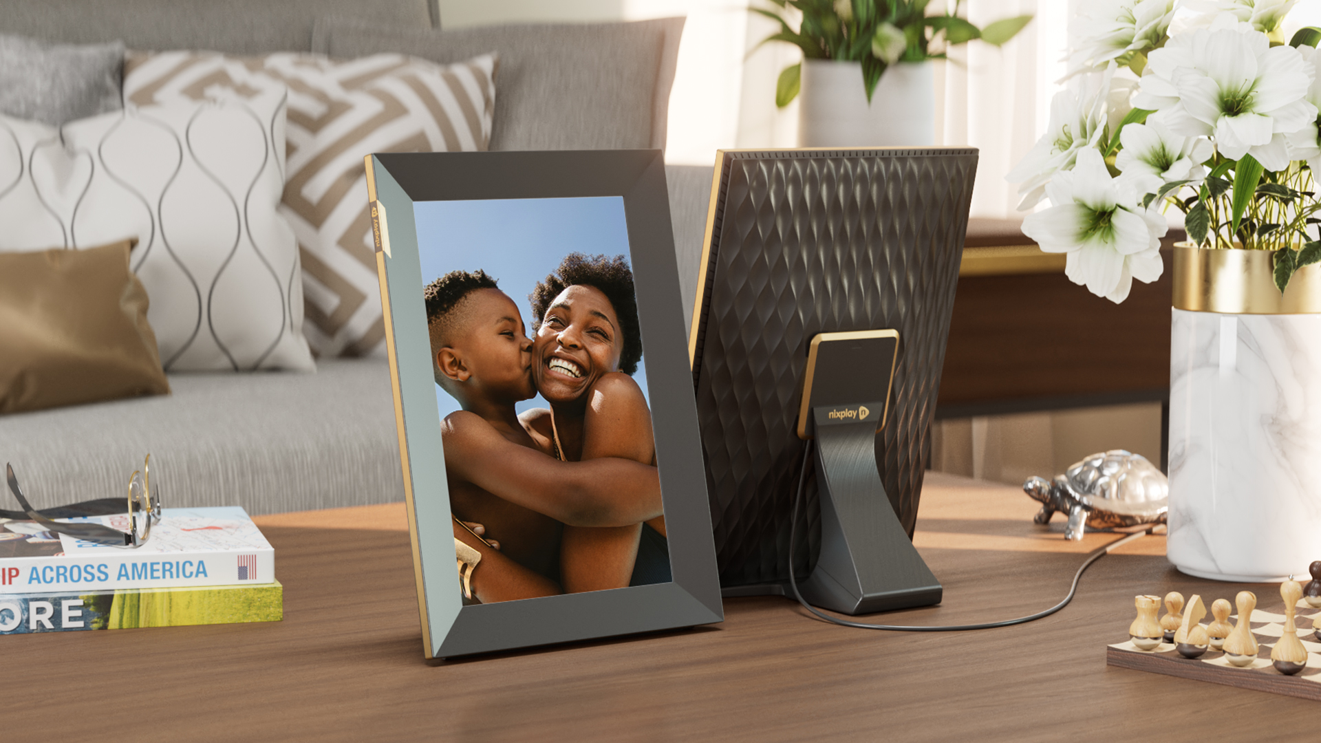 Nixplay 10.1-inch Touch Screen Smart Photo Frame