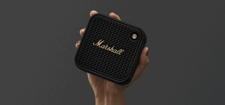 美品】【正規品 】Marshall Willen ii Marshall Willen II (Black and Brass) Waterproof portable Bluetooth