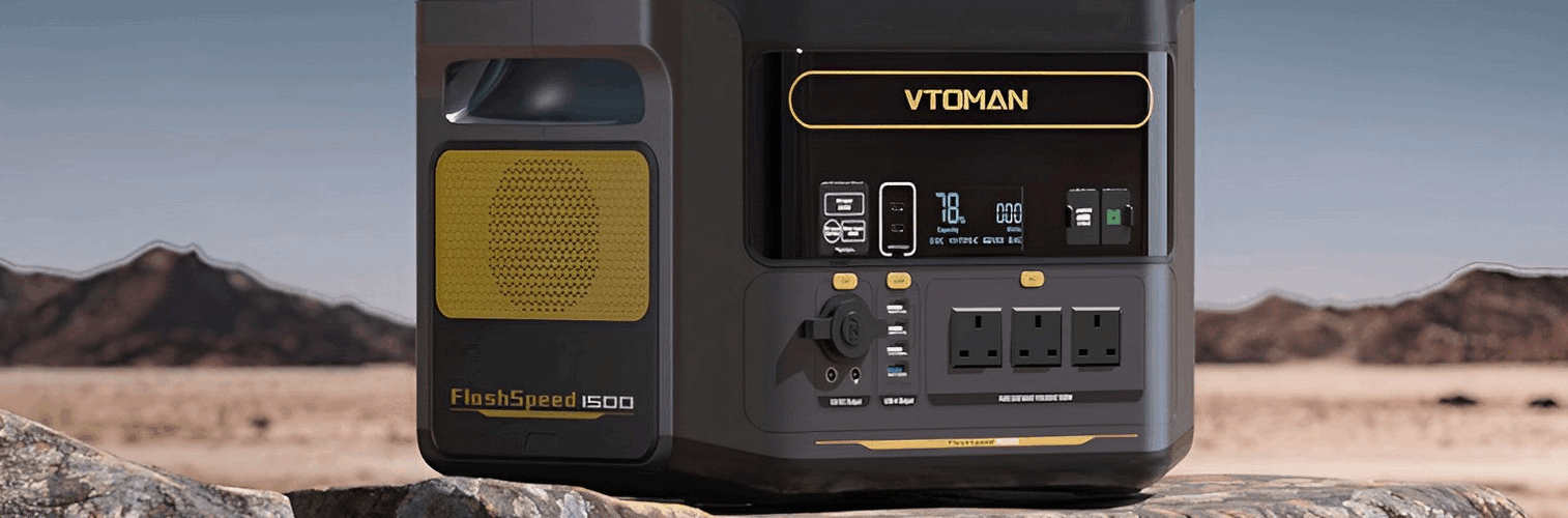 VTOMAN FlashSpeed 1500 Portable Power Station