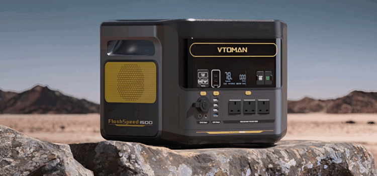 VTOMAN FlashSpeed 1500 Portable Power Station