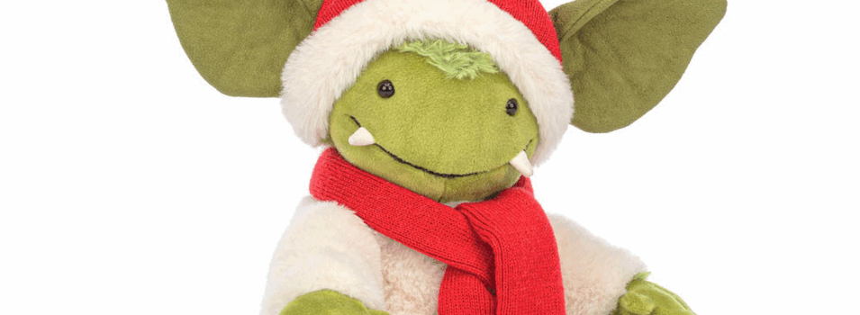 Jellycat Christmas Grizzo