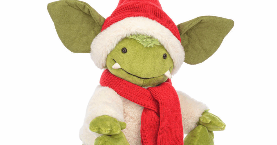 Jellycat Christmas Grizzo