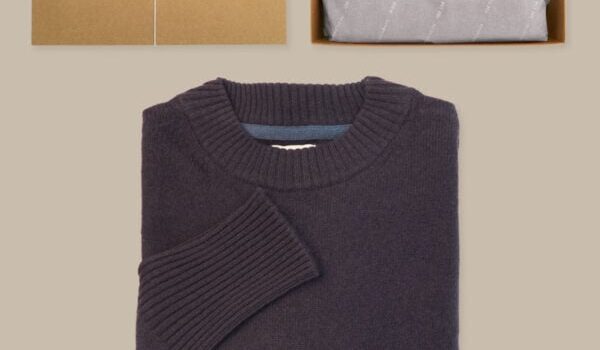 BAM Chuck On Crew Neck Knit & Gift Box
