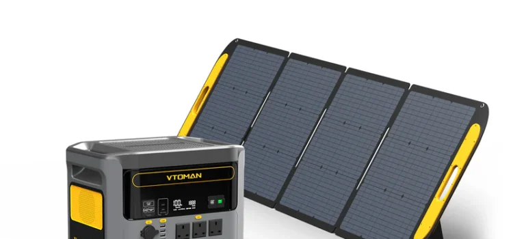 Vtoman FlashSpeed1000 and 200W Pro Portable Solar Panel
