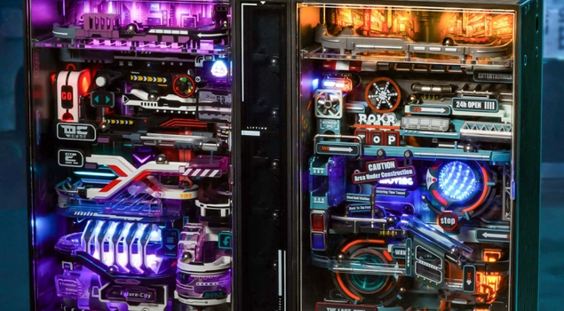 ROKR Parallel World Marble Run The Last City and The Future City