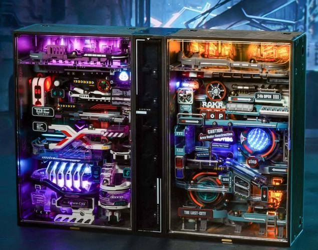 ROKR Parallel World Marble Run The Last City and The Future City