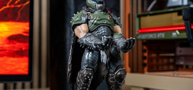 Cable Guys Doom Slayer Controller Holder & Phone Stand