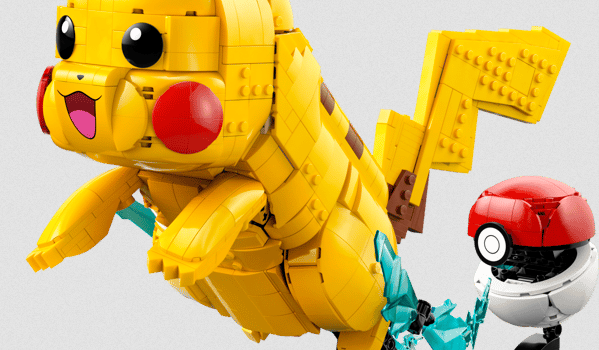 Lego Pikachu and Poké Ball