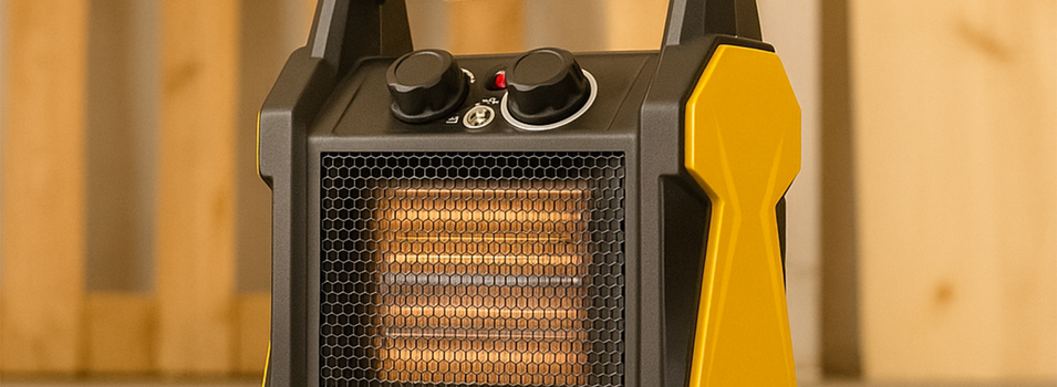 TCP 2kW Tough and Compact Industrial Design Portable Heater