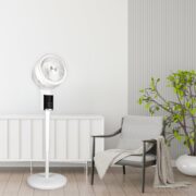 TCP White Pedestal Fan