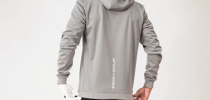Zeon Golf Komxo Golf Hoodie Grey