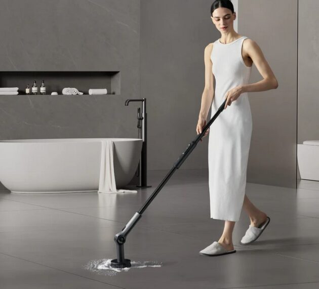 Hoto Flexi Cordless Spin Scrubber