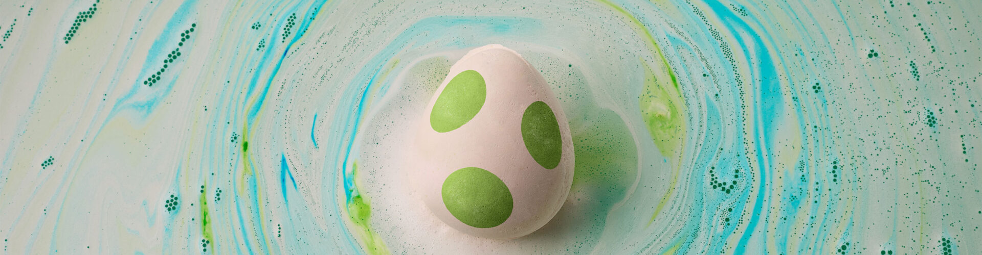 Lush Super Mario Galaxy Movie x Lush Yoshi Egg