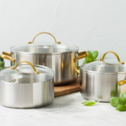 GreenPan Padova Reserve 3 Ply Stainless Steel 3 Piece Set