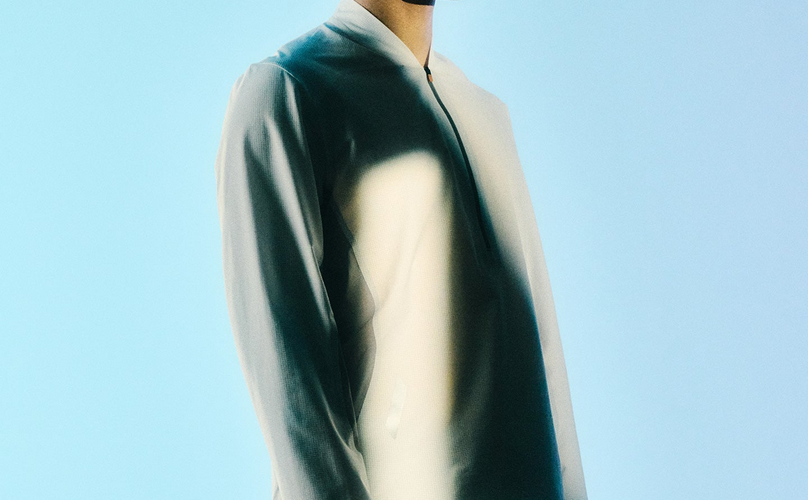 SOAR Running Linen Shell Top