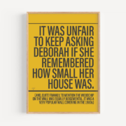 Striped Circle Alternative Lyric Music Prints – “Disco 2000” & Common People
