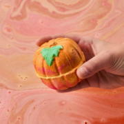Lush Sparkly Pumpkin Bath Bomb