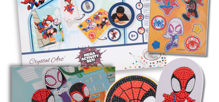 Spider-Man Crystal Art Mega Activity Set
